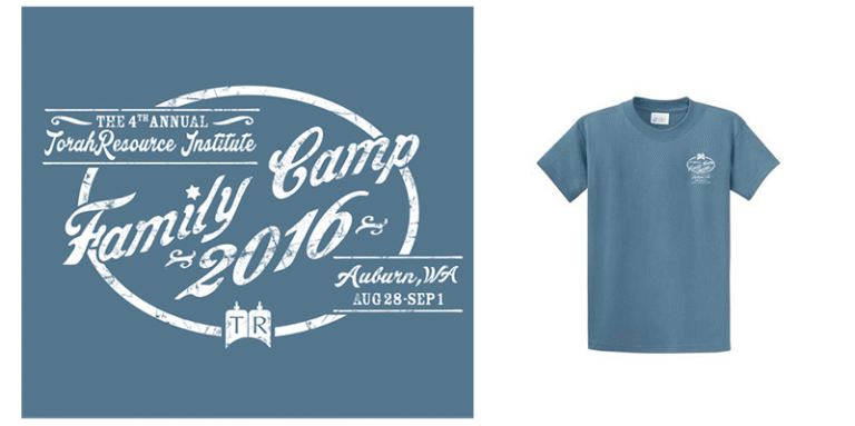The 4th Annual TorahResource Institute Family Camp T-shirt