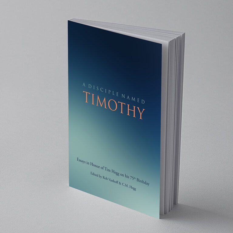 “A Disciple Named Timothy: Essays in Honor of Tim Hegg on His 75th Birthday,” TorahResource, March 2025. Paperback (6" x 9")