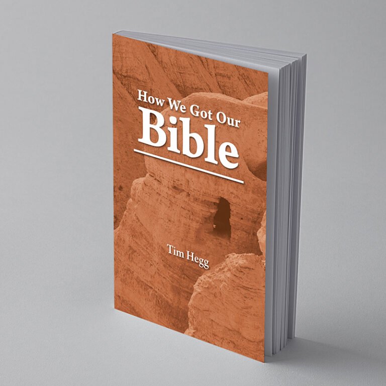 “How We Got Our Bible: A Course on Biblical Introduction” by Tim Hegg, TorahResource, Reformatted August 2019. Paperback (6" x 9")