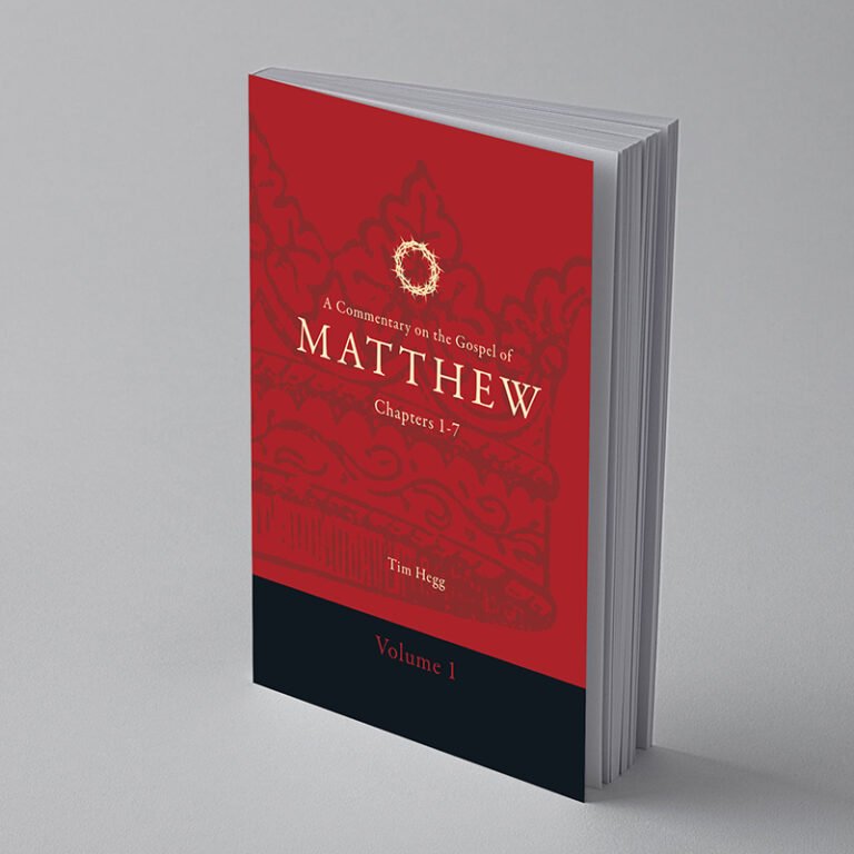 “A Commentary on the Gospel of Matthew: Chapters 1-7 | Volume 1” by Tim Hegg, TorahResource. Reformatted July 2025. Paperback (6" x 9")