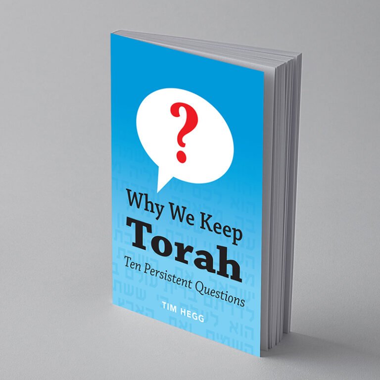 “Why We Keep Torah: Ten Persistent Questions” by Tim Hegg, TorahResource, Reformatted September 2024. Paperback (6" x 9")